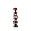 Dame - small - Black / Amethyst / Red