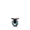 Nereidi - small - Amethyst / Steel Gray