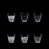Liquor set da 6 - Trasparente
