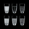 Tall Drink set da 6 - Trasparente, Assortiti