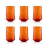 Barena tall drink set da 6 intreccio - Arancio