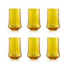 Barena tall drink set da 6 intreccio - Giallo