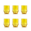 Barena tumbler set da 6 intreccio - Giallo